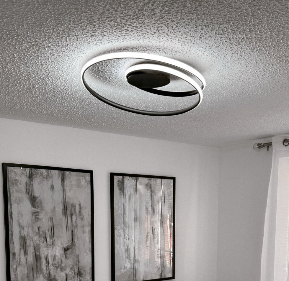 Moderne nordisk kreativ runde loftslampe