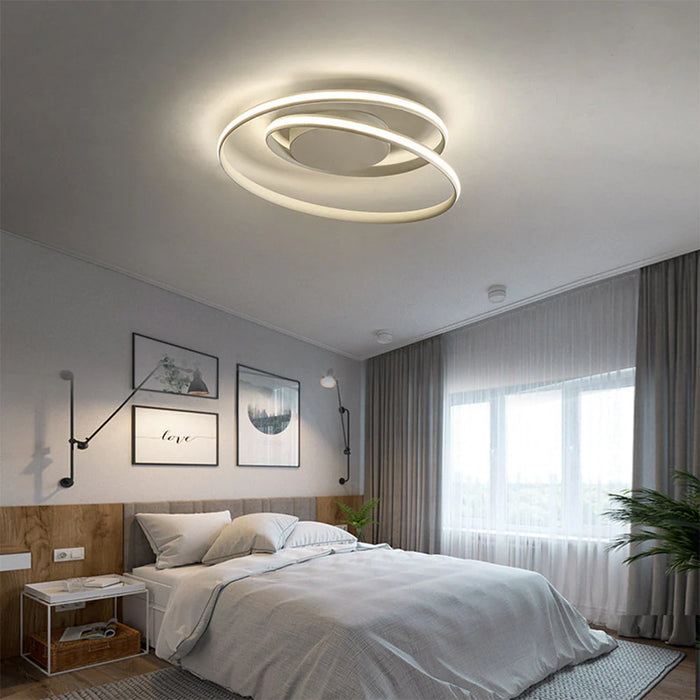 Moderne nordisk kreativ runde loftslampe