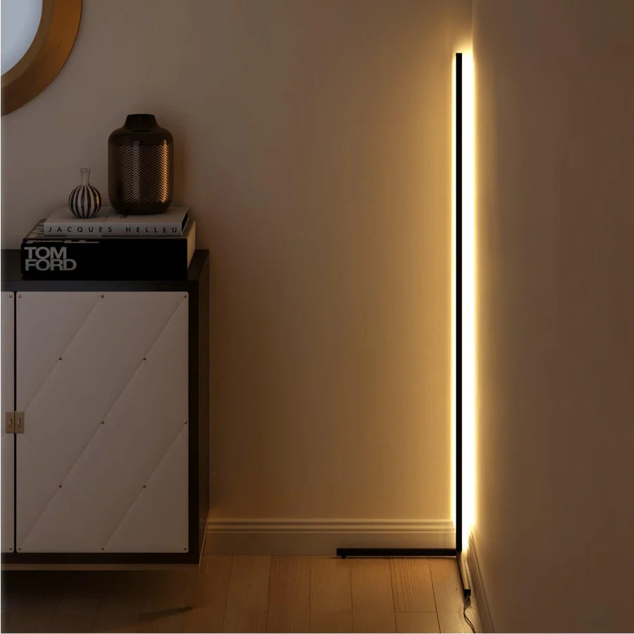 Lampadaire LED simple et moderne