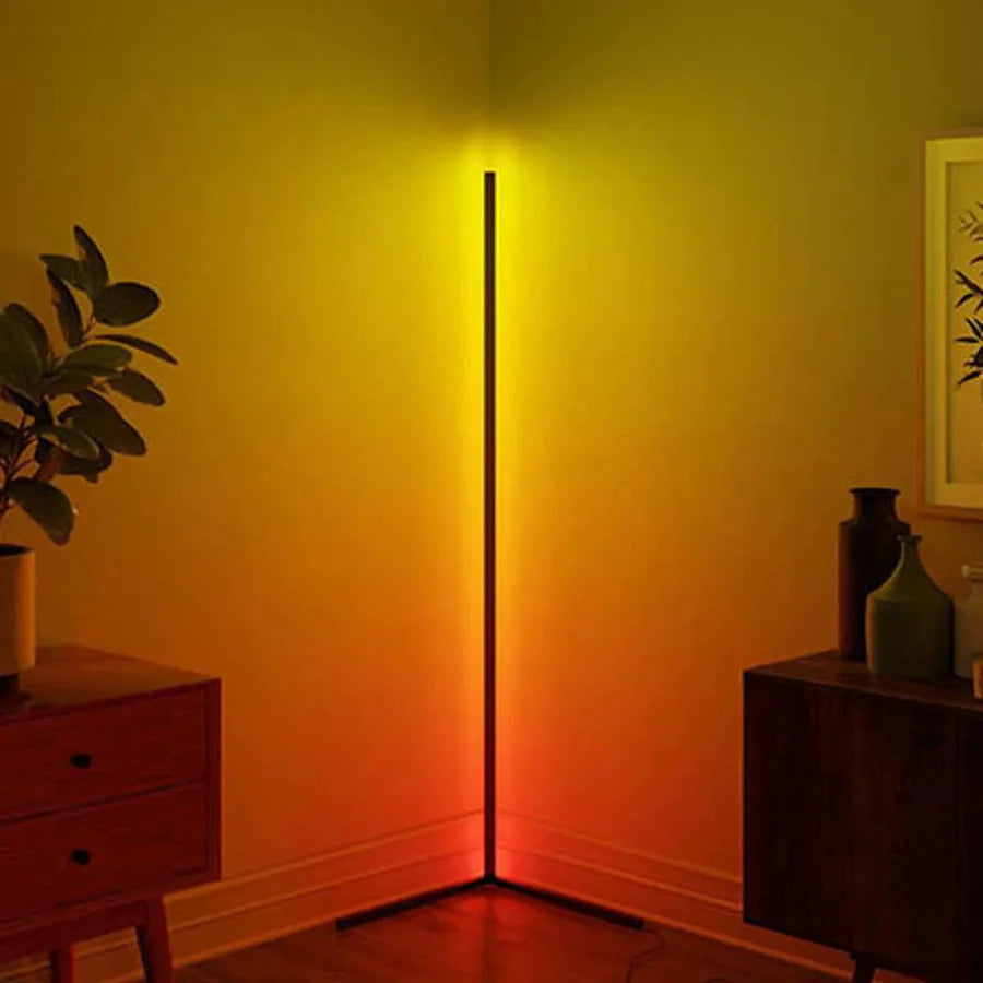 Moderne enkel LED -gulvlampe