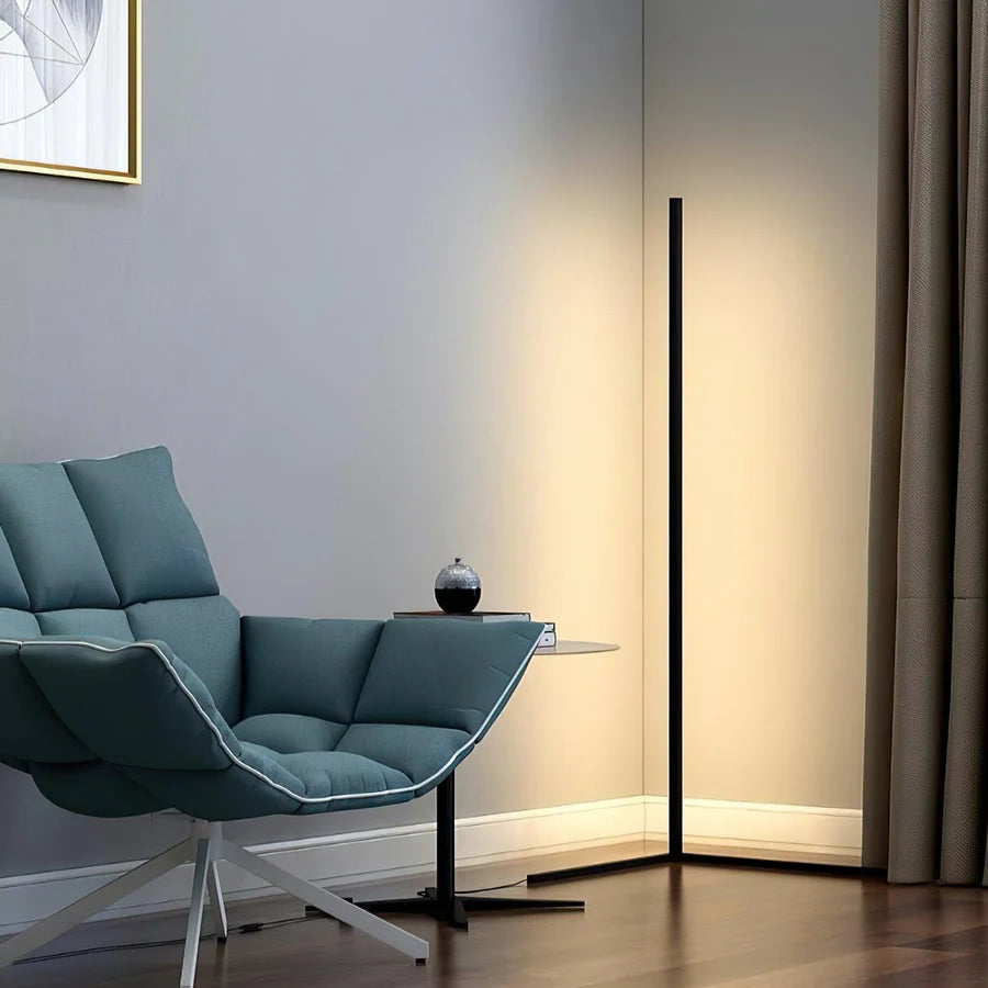 Lampadaire LED simple et moderne