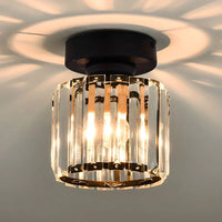 GlareFusion Modern Nordic Crystal Glass LED Ceiling Light