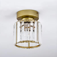 GlareFusion Modern Nordic Crystal Glass LED Ceiling Light