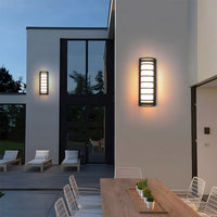 Modern Simple Semi-Cylindrical LED Outdoor Wall Light