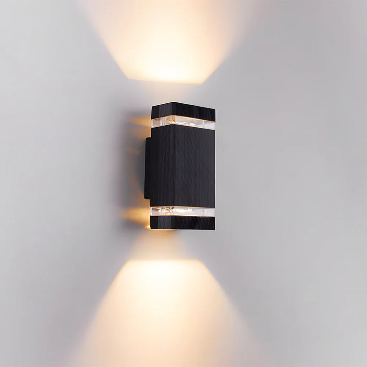 Modern Chic Up Down Outdoor Wall Light
