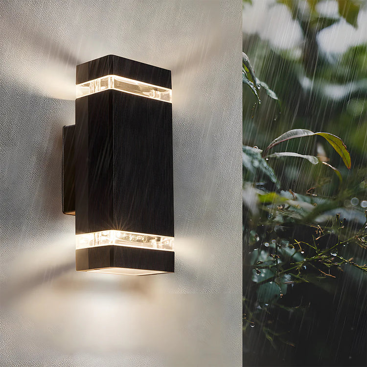 Modern Chic Up Down Outdoor Wall Light
