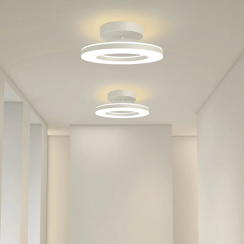 Chic Modern Iron Round Ceiling Light