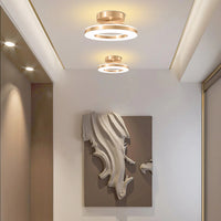 Chic Modern Iron Round Ceiling Light