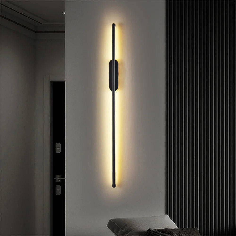 Minimalismo moderno Lunga luce murale