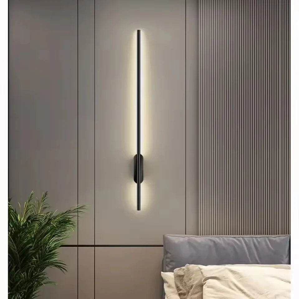 Minimalismo moderno Lunga luce murale