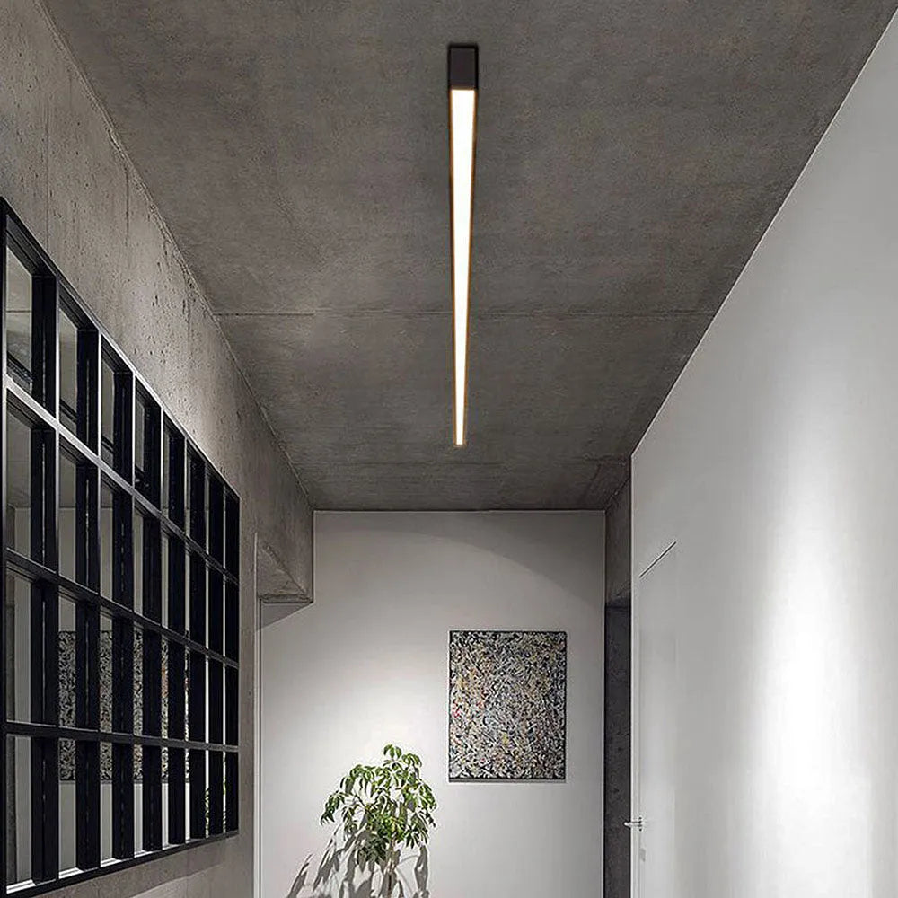 Plafonnier à bande LED nordique moderne