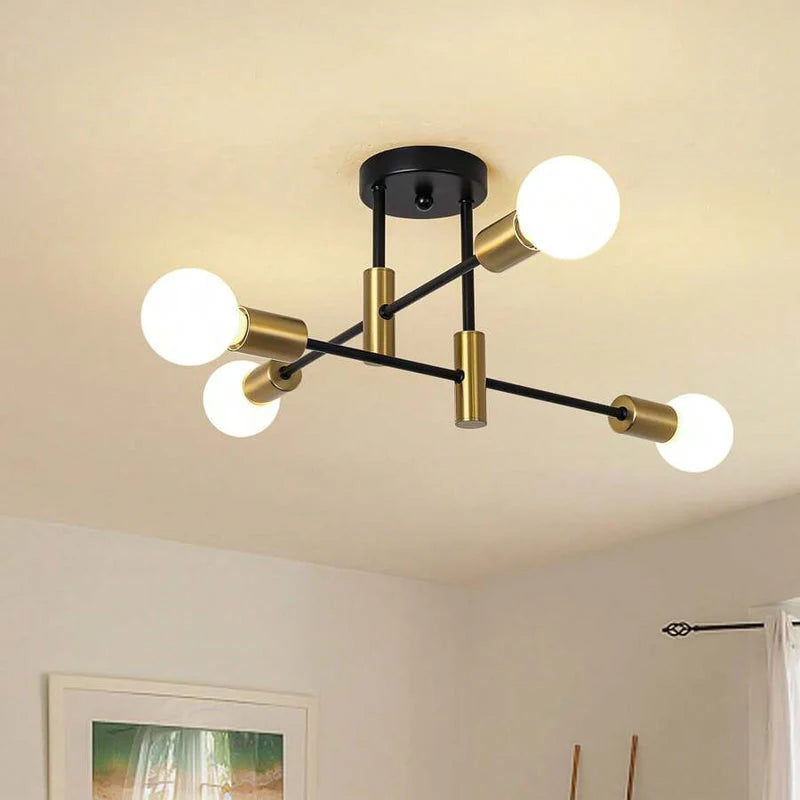 Modern Nordic Nordic Multiple Blubs Light