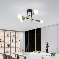 Modern Nordic Nordic Multiple Blubs Light