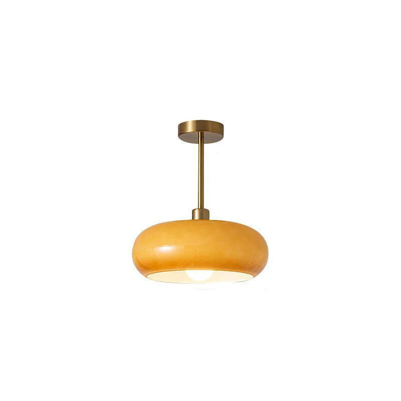 Glarefusion Creative Simple Persimmon Shape Pendant Light