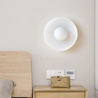 Glarefusion Modern Round Flush Mount Ceiling Light