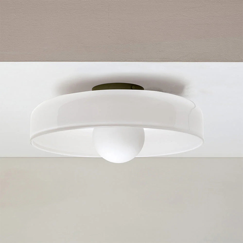 Glarefusion Modern Round Flush Mount Ceiling Light