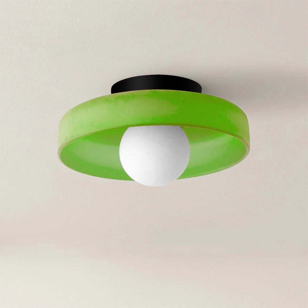 Glarefusion Modern Round Flush Mount Ceiling Light