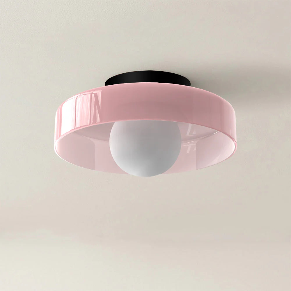 Glarefusion Modern Round Flush Mount Ceiling Light