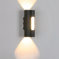 Modern Cylindrical Double Head IP65 Outdoor LED Wall Light
