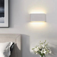 Luce moderna per la parete a doppia testa impermeabile chic.