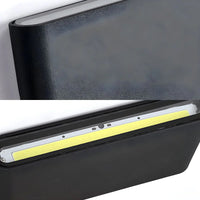 Luce moderna per la parete a doppia testa impermeabile chic.