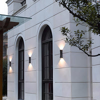 Modern Waterproof Double Head LED Wall Light