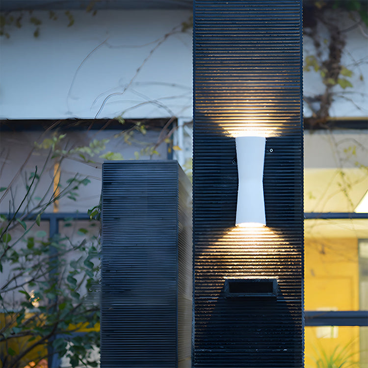 Modern Waterproof Double Head LED Wall Light