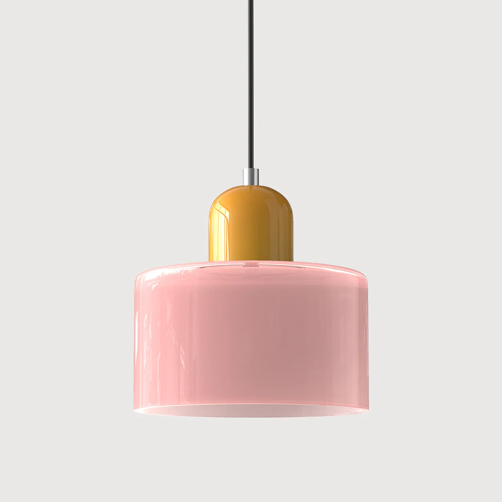 GLAREFUSIONE moderno lampadario a cilindro semplice