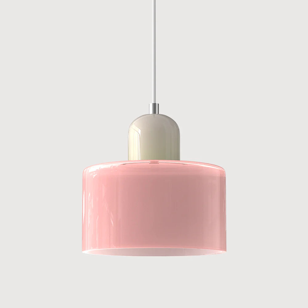 GLAREFUSIONE moderno lampadario a cilindro semplice