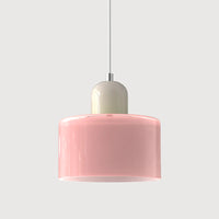 GLAREFUSIONE moderno lampadario a cilindro semplice