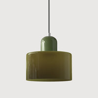 GLAREFUSIONE moderno lampadario a cilindro semplice