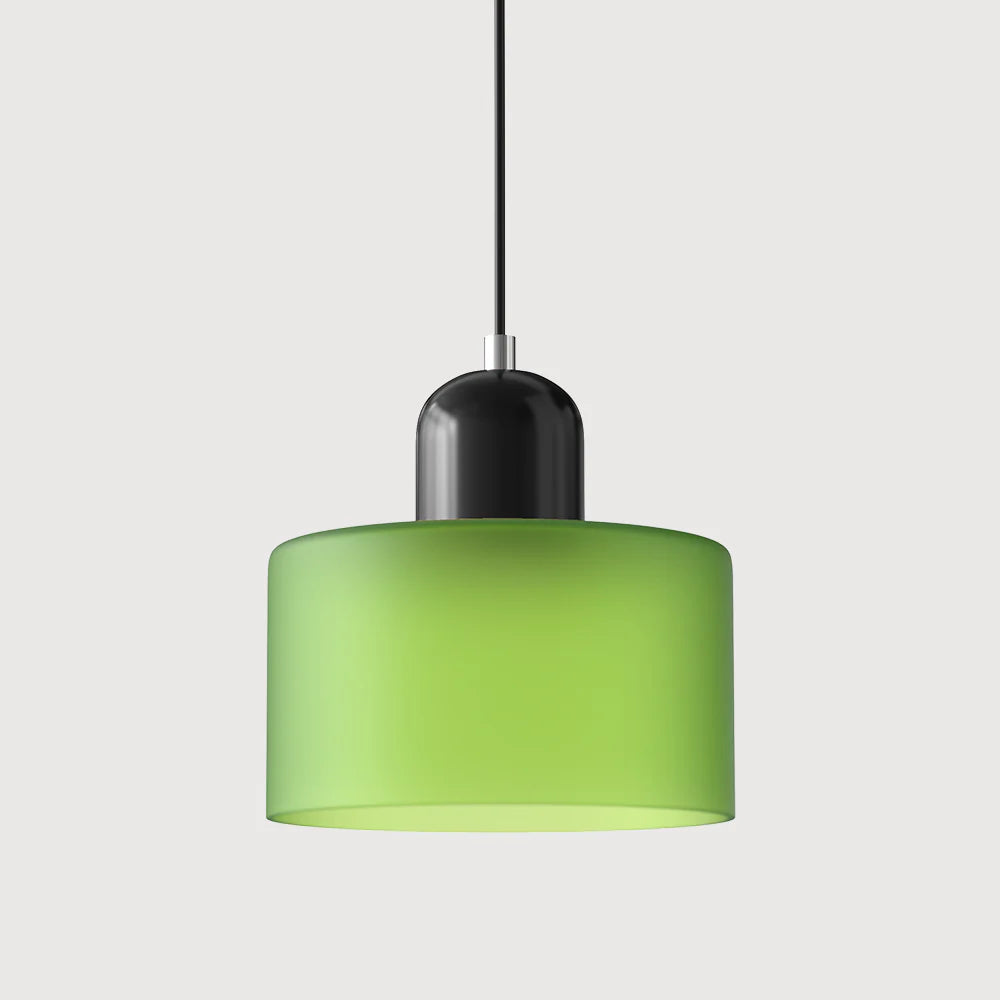 Glarefusion modern enkel cylindrig ljuskrona