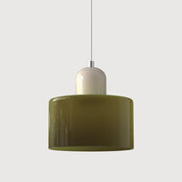 GLAREFUSIONE moderno lampadario a cilindro semplice