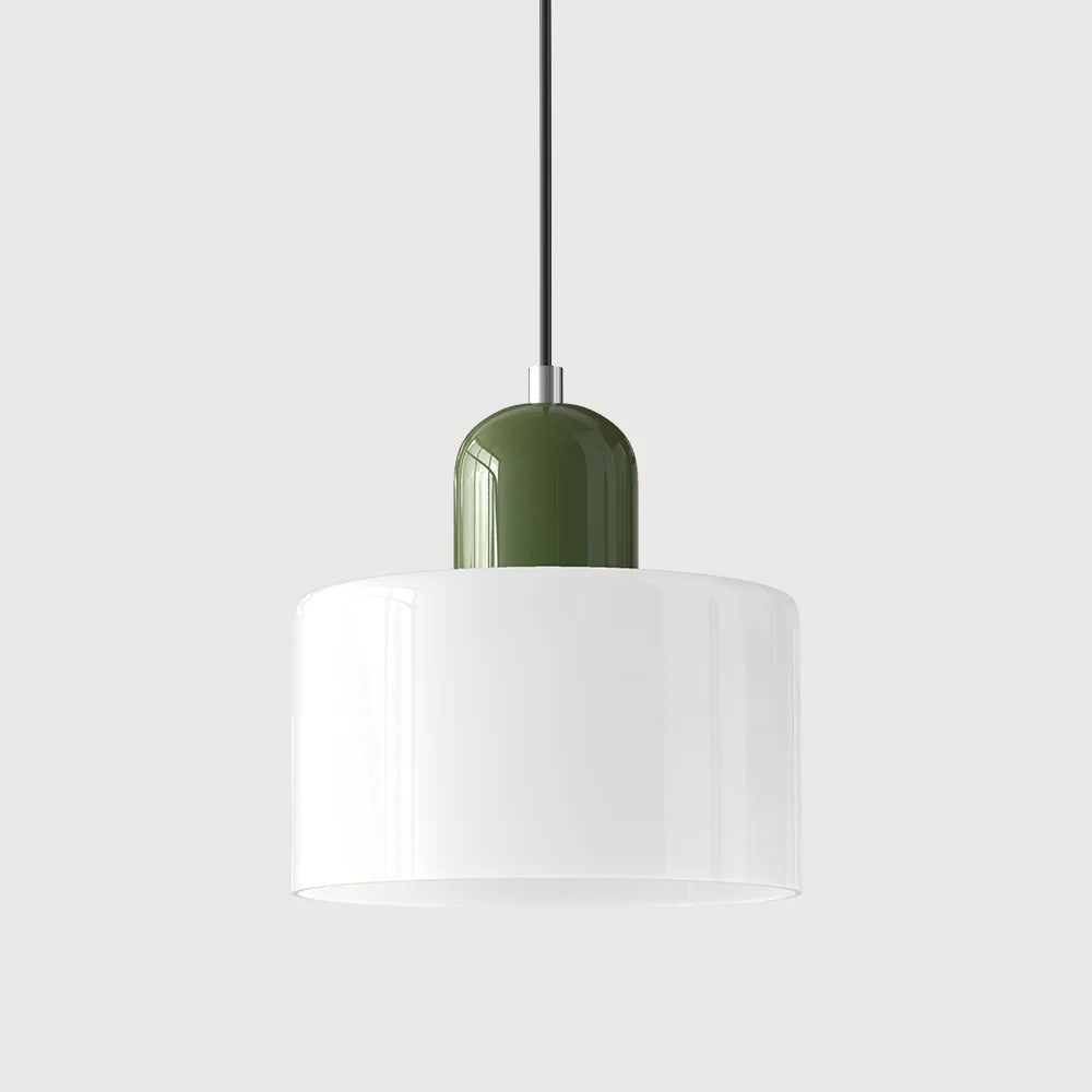Glarefusion modern enkel cylindrig ljuskrona
