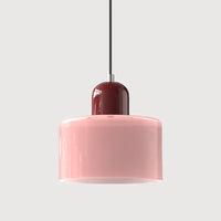 GLAREFUSIONE moderno lampadario a cilindro semplice