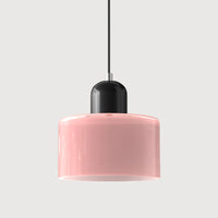 GLAREFUSIONE moderno lampadario a cilindro semplice