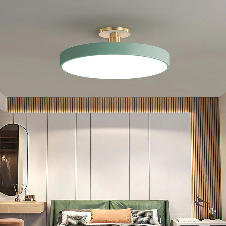 Nordic Round Flush Mount Ceiling Light