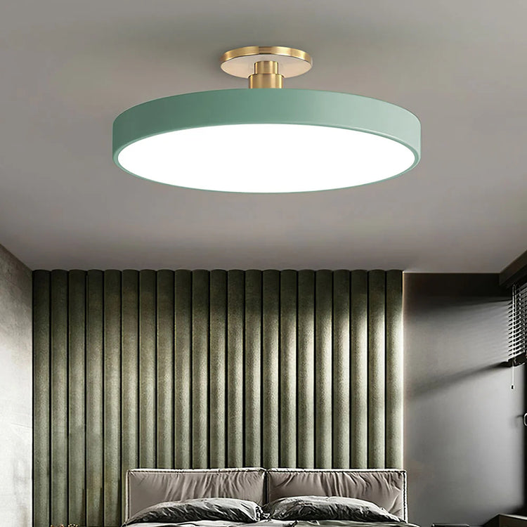 Nordic Round Flush Mount Ceiling Light