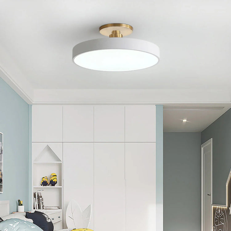 Nordic Round Flush Mount Ceiling Light