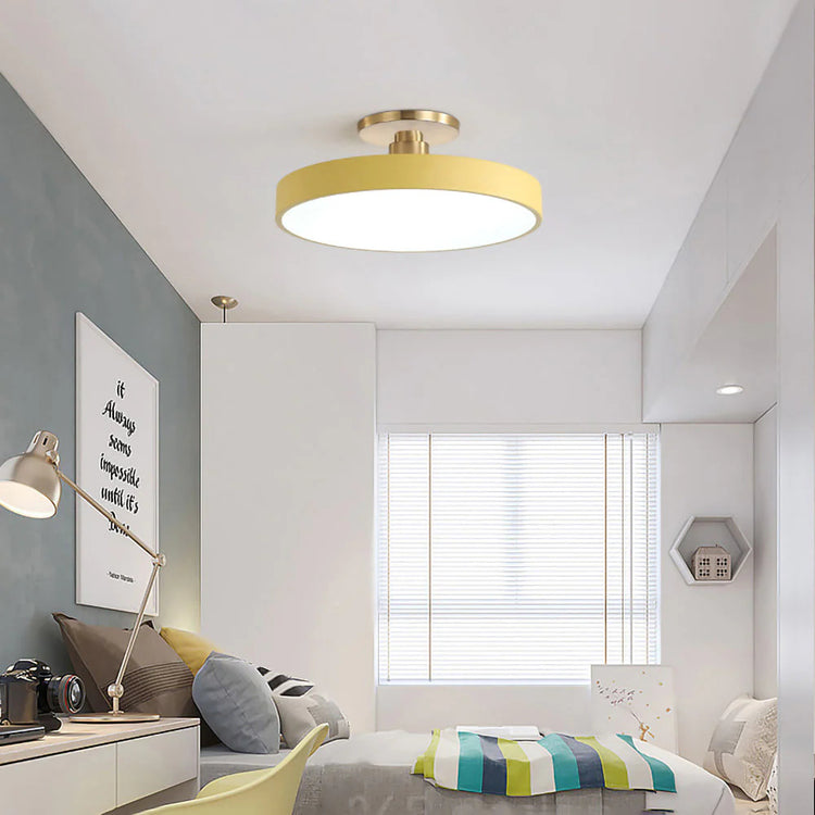 Nordic Round Flush Mount Ceiling Light