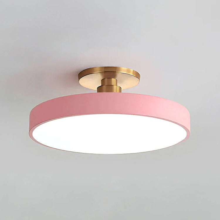Nordic Round Flush Mount Ceiling Light