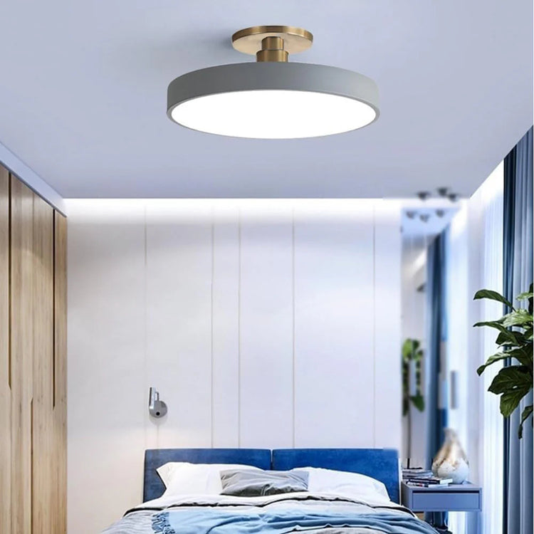 Nordic Round Flush Mount Ceiling Light