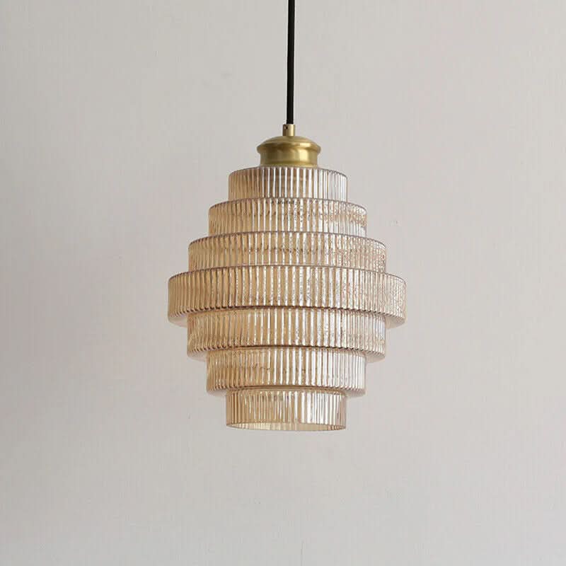 Lampada a sospensione moderna in vetro creativo Glarefusion