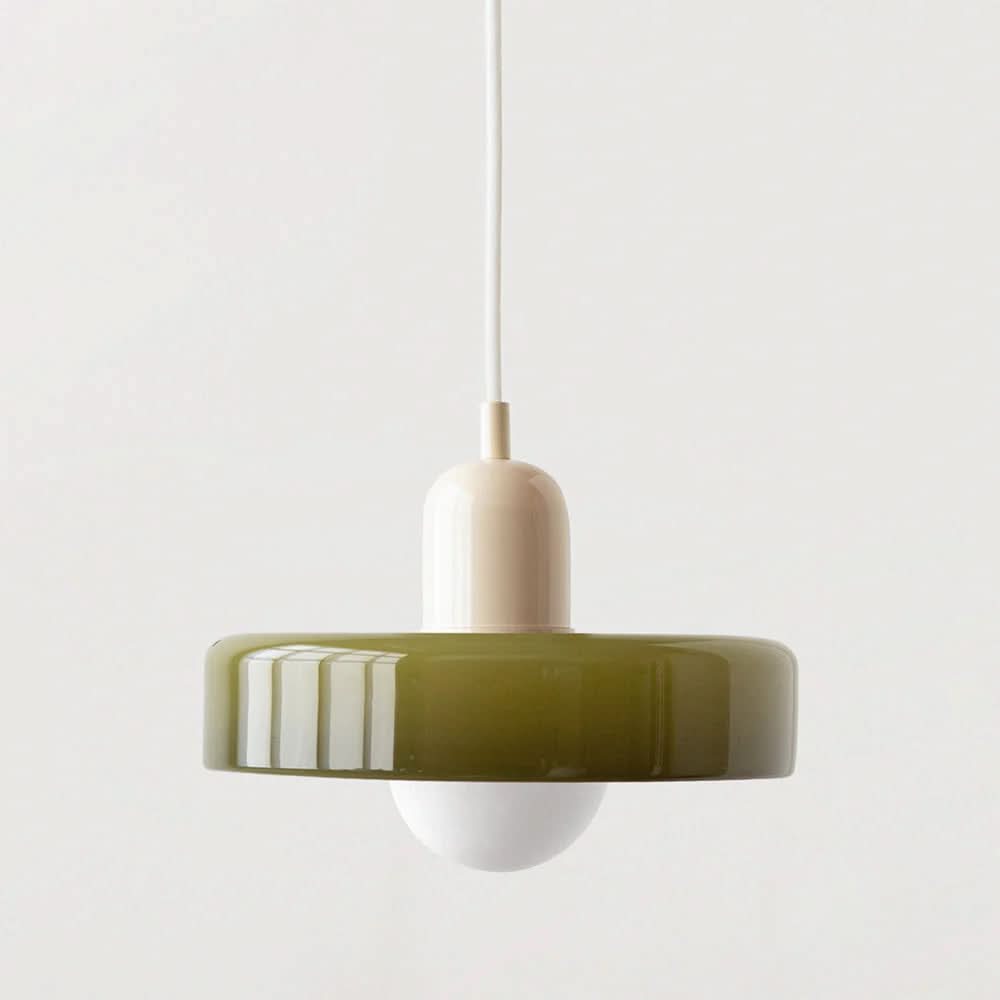 Glarefusion Moderne Bauhaus Glas LED Pendel
