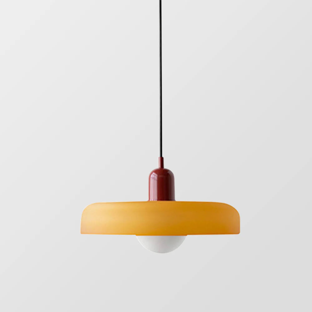 Glarefusion Modern Bauhaus Glass LED Pendant Light