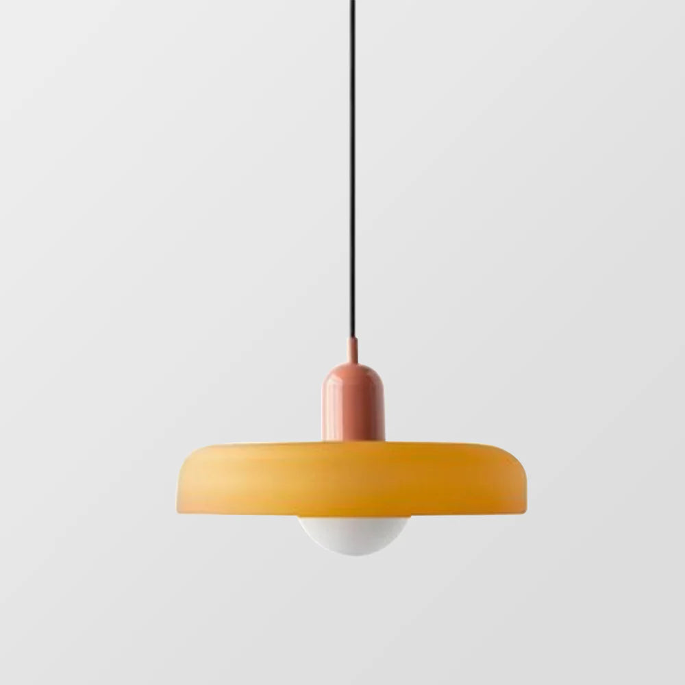 Glarefusion Modern Bauhaus Glass LED Pendant Light