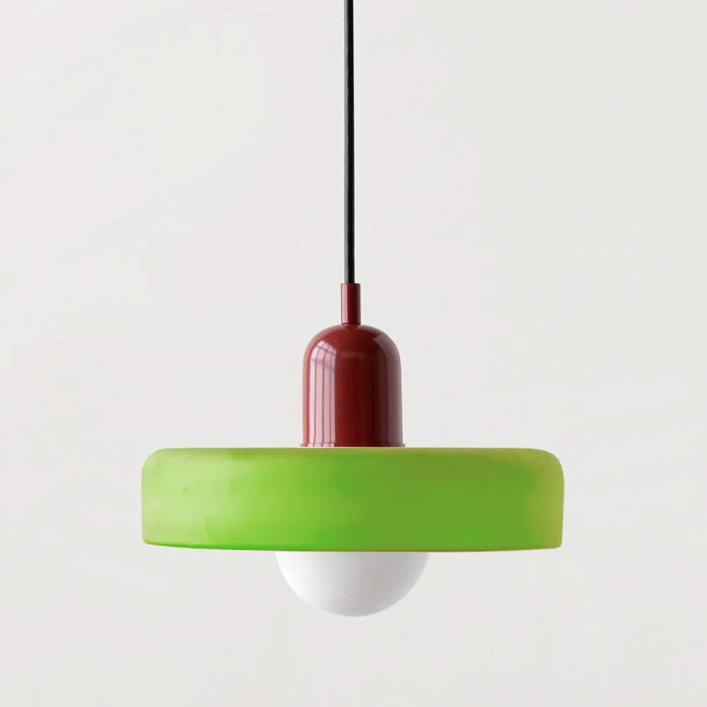 Glarefusion Moderne Bauhaus Glas LED Pendel
