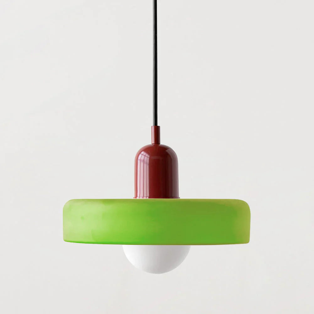 Glarefusion Modern Bauhaus Glass LED Pendant Light