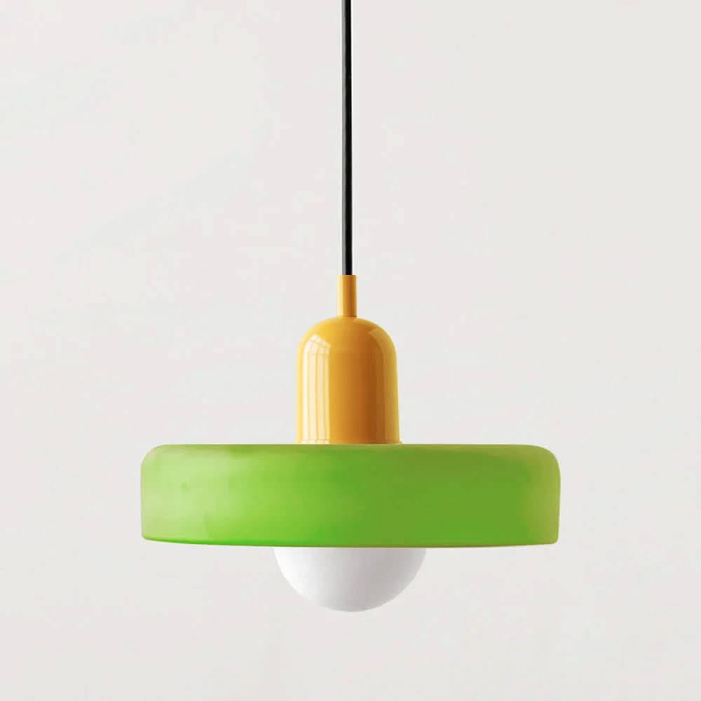 Glarefusion Moderne Bauhaus Glas LED Pendel