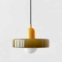 Glarefusion Modern Bauhaus Glass LED Pendant Light